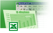 Excel icon and screen shots
