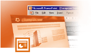 PowerPoint icon and screen shots